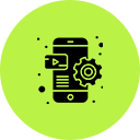 Illustration du service développement d'application mobile de Offbeat - Agence digitale créative au Sénégal
