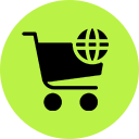 Illustration du service développement de site E-commerce de Offbeat - Agence digitale créative au Sénégal