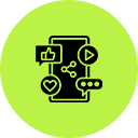 Illustration du service gestion de réseaux sociaux de Offbeat - Agence digitale créative au Sénégal