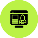 Illustration du service développement de site personnalisé de Offbeat - Agence digitale créative au Sénégal